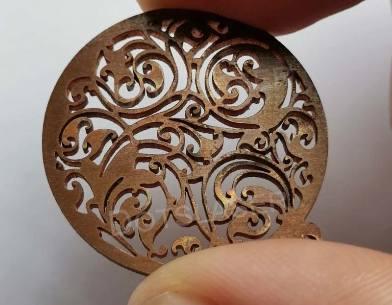 copper plate cutting small pattern