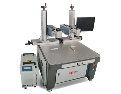 Marcador làser UV de doble cap